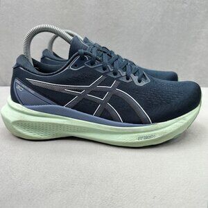 Womens Size 8 ASICS Gel-Kayano 30 Shoes French Blue / Mint Running Sneakers